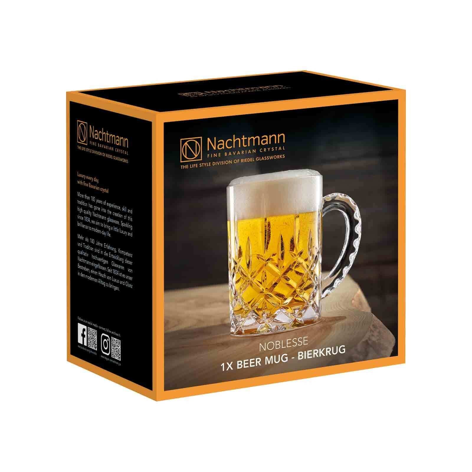 Bierglas Glas ml, Noblesse Nachtmann Bierkrug 600