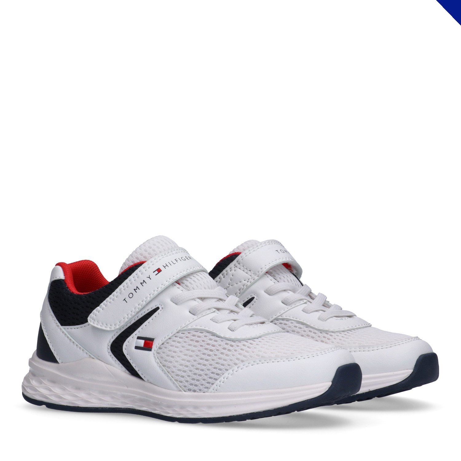 Tommy Hilfiger Sneaker Sportschuh, Schlupfschuh, Freizeitschuh mit Elastic Laces