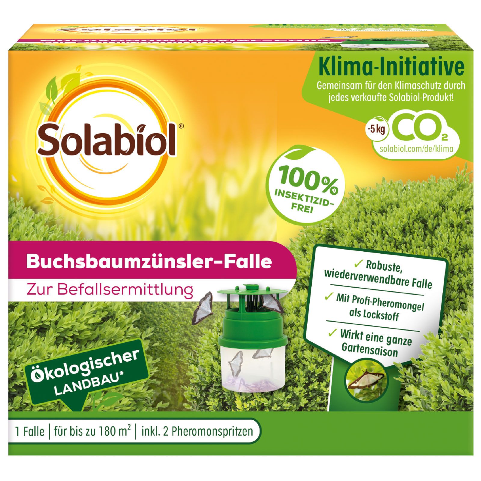Insektenfalle Buchsbaumzünsler-Falle