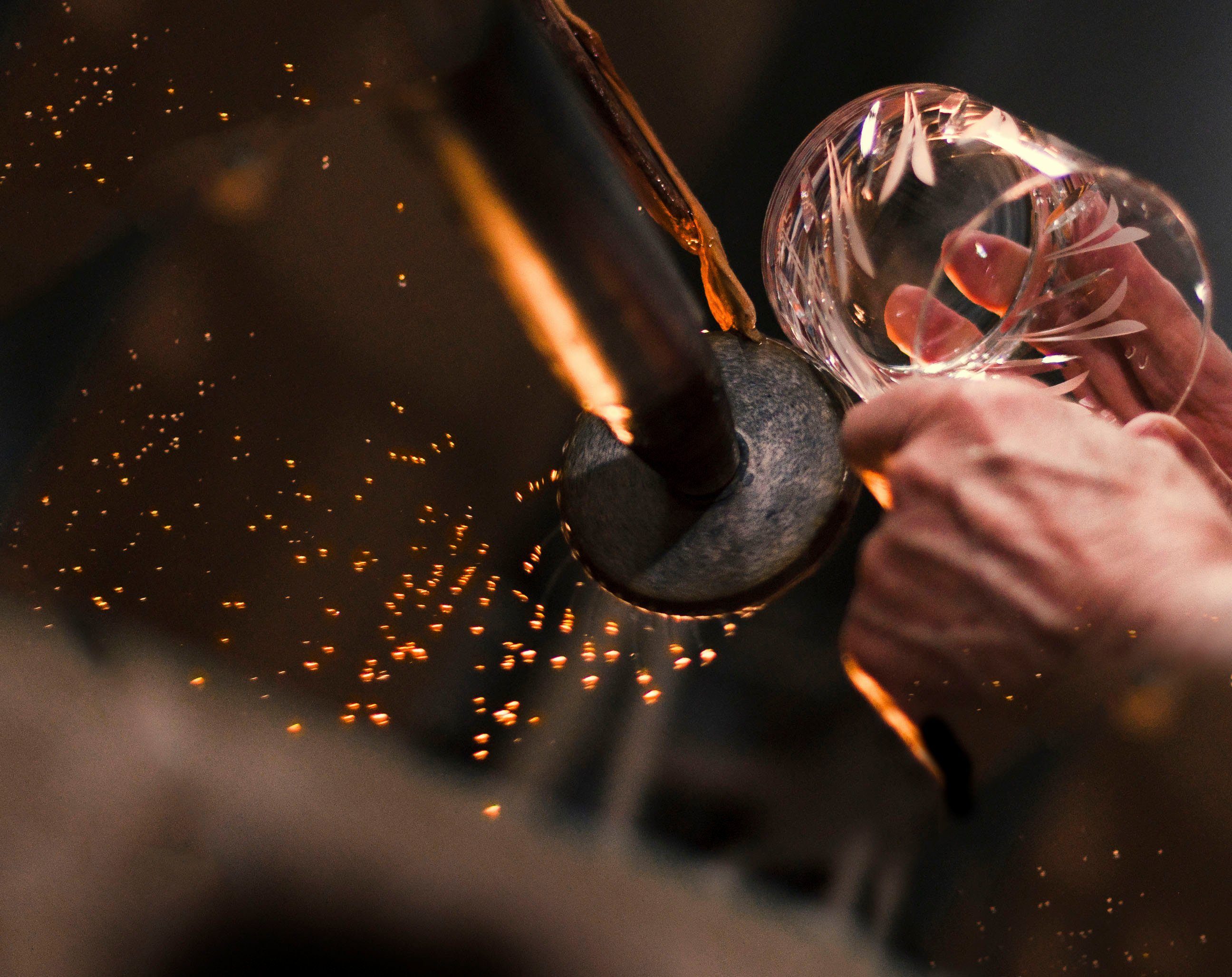 Eisch Germany Whiskyglas GENTLEMAN, 2-tlg., Kristallglas, Handarbeit, geschliffen, 400 ml, 2-teilig, Made in Germany