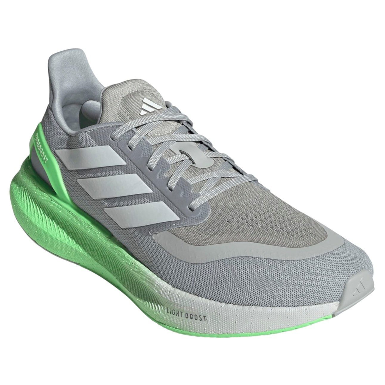 adidas Performance Pureboost 5 (Dämpfung) grau/grün Herren Laufschuh