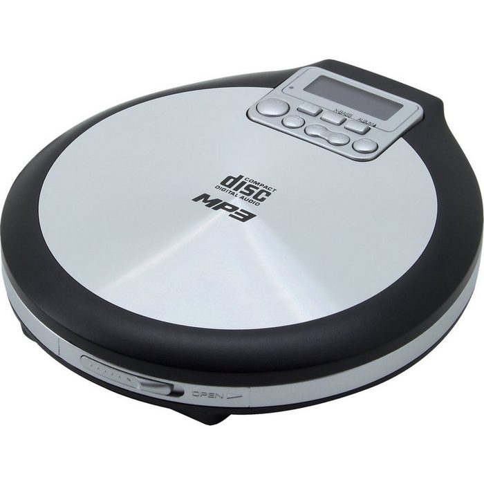 Soundmaster Tragbarer CD/MP3 Player silber CD-Player