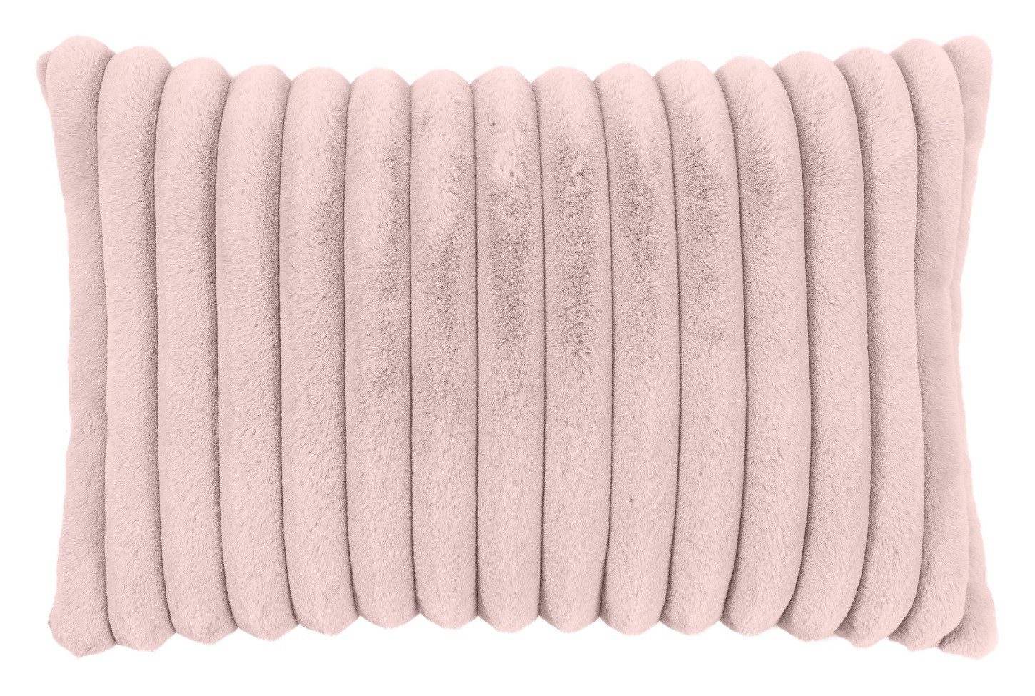 Magma Heimtex Kissenbezug Fellimitat dicke Streifen flauschig weich 40x60cm günstig online kaufen