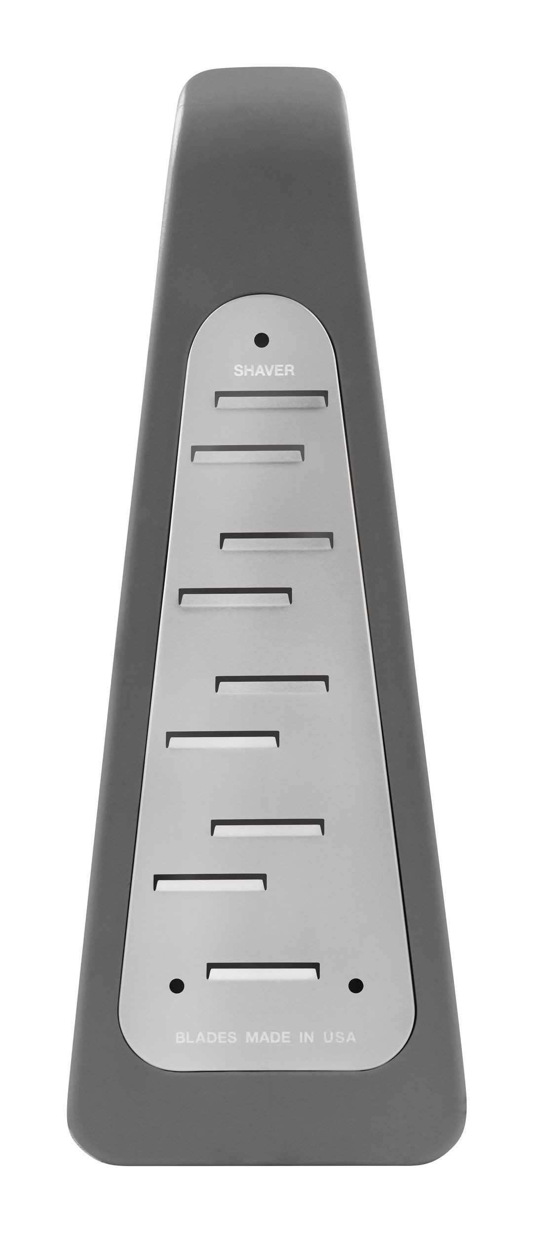 Microplane Küchenreibe Box Grater / Vierkantreibe PureCut – 5-in-1 – After Dark Grey 34942