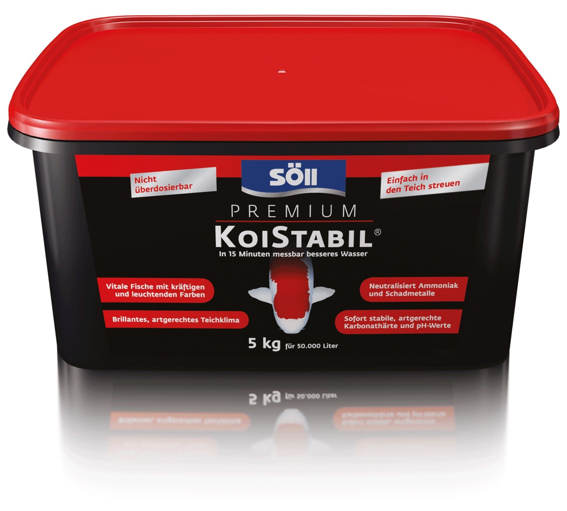 SÖLL Teichpflege Söll Teichpflege 5 Kg Premium KoiStabil Wasseroptimierer für 50 Qbm
