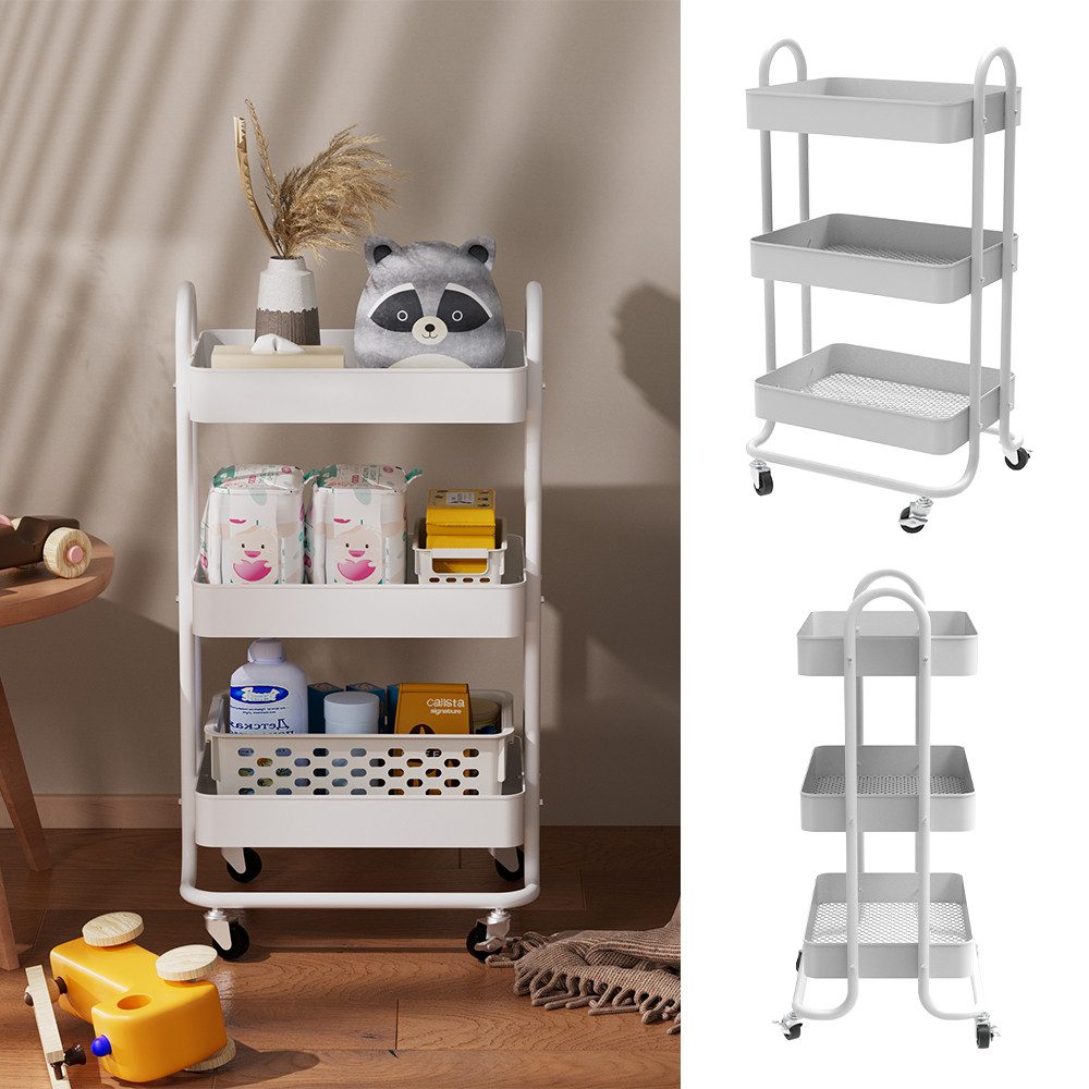 Vicco Barschrank Tron, Weiß, 45.9 x 78.7 cm (1-St)