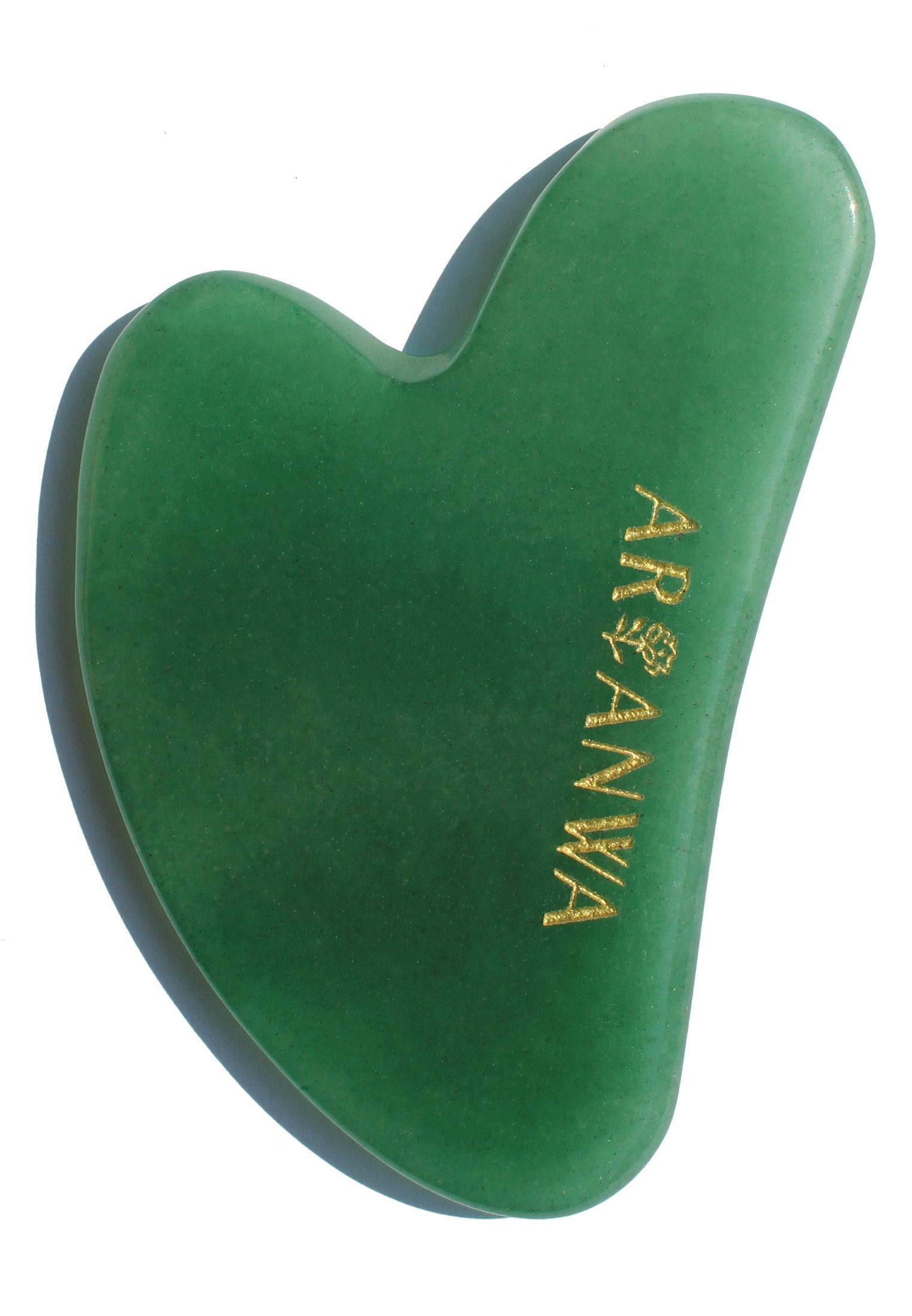 ARI ANWA Skincare Massagegerät Gua Sha Aventurine, Gesichtsmassage & Hautpflege