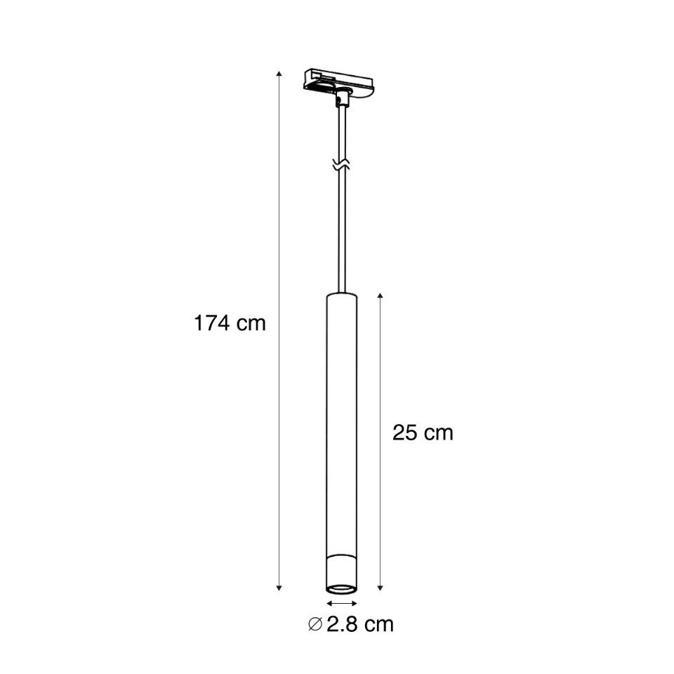 Qazqa Schienensystem-Leuchten Iconic frini, ohne Leuchtmittel, Warmweiß, QAZQA Schienen­leuchte, g9, Beige, Metall, Modern