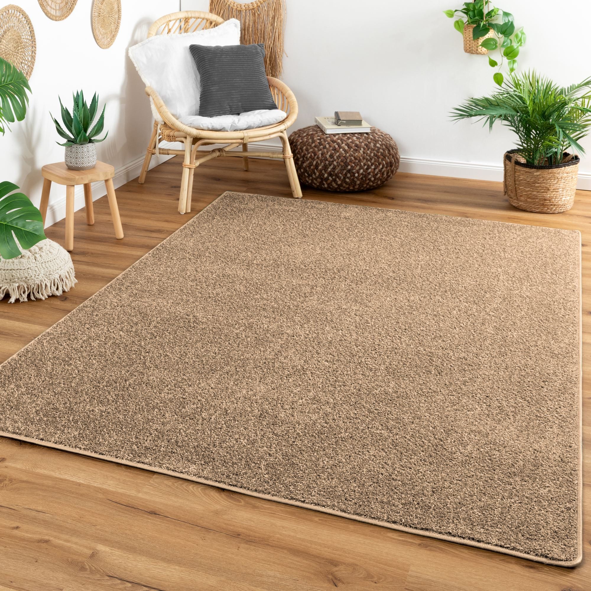 Steffensmeier Teppich Cambridge, Rechteckig, Velours, Wohnzimmer günstig online kaufen