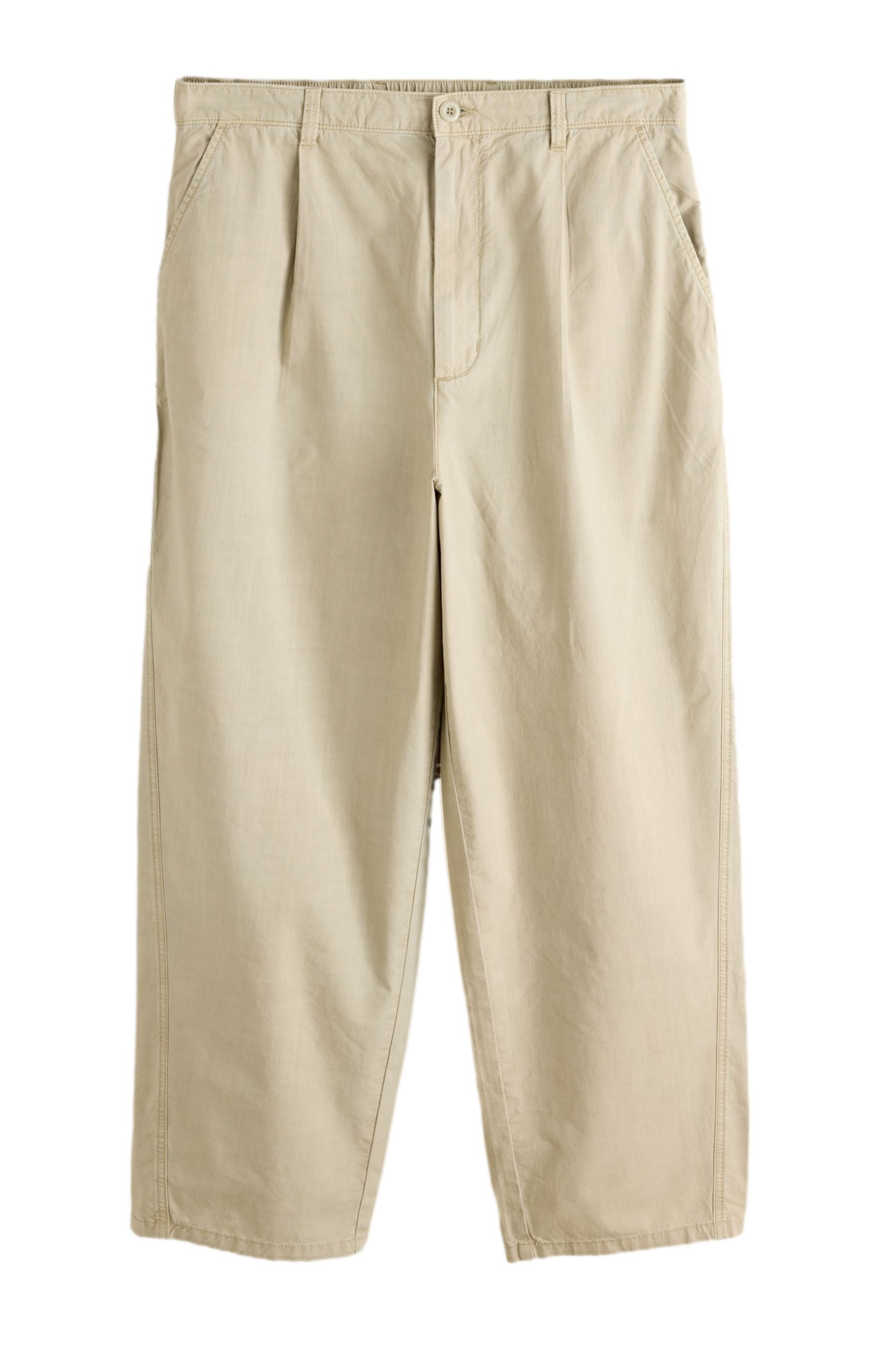 Next Bundfaltenhose Edit Baggy Fit Hose mit Bundfalten (1-tlg)