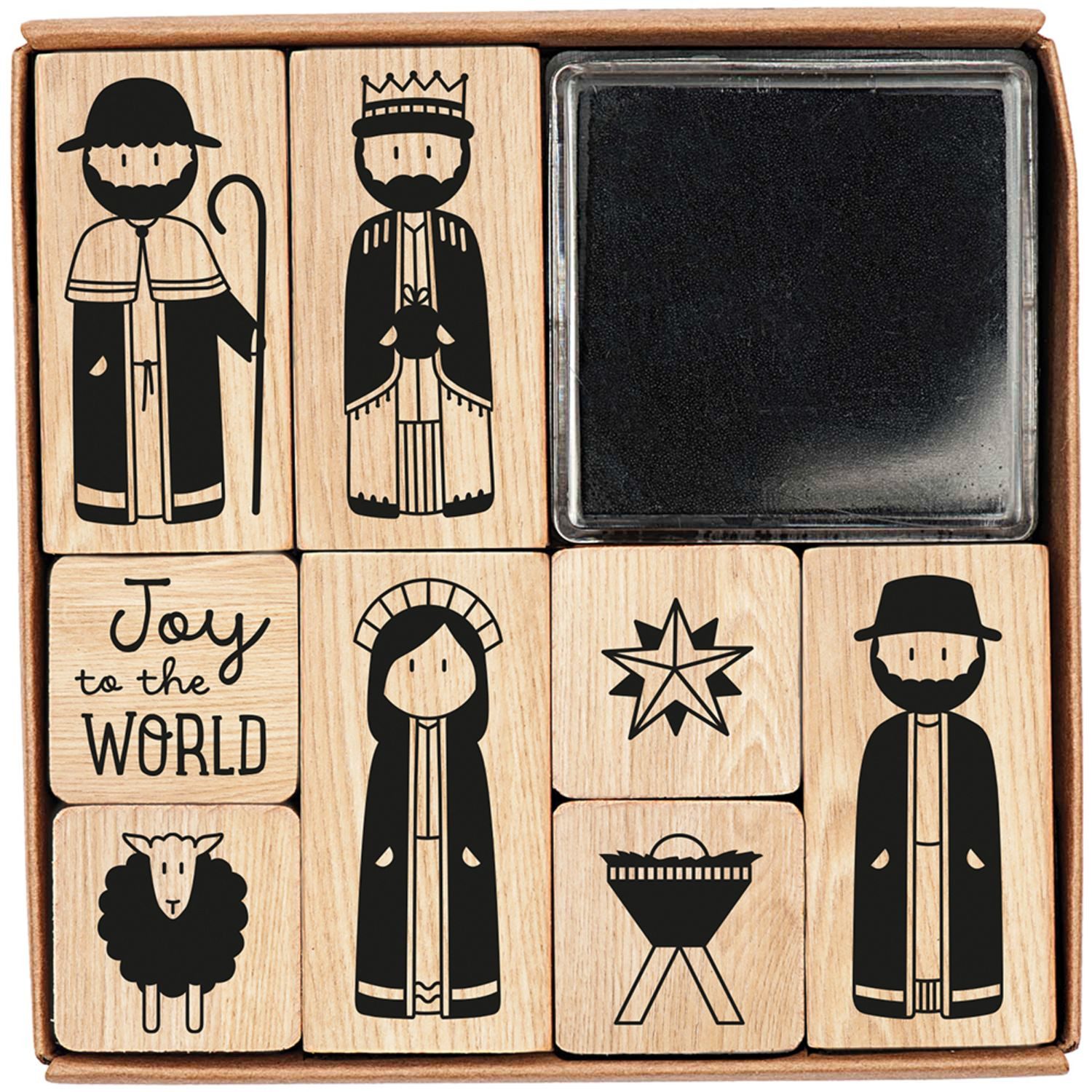 Stempel-Set Krippe / diverse