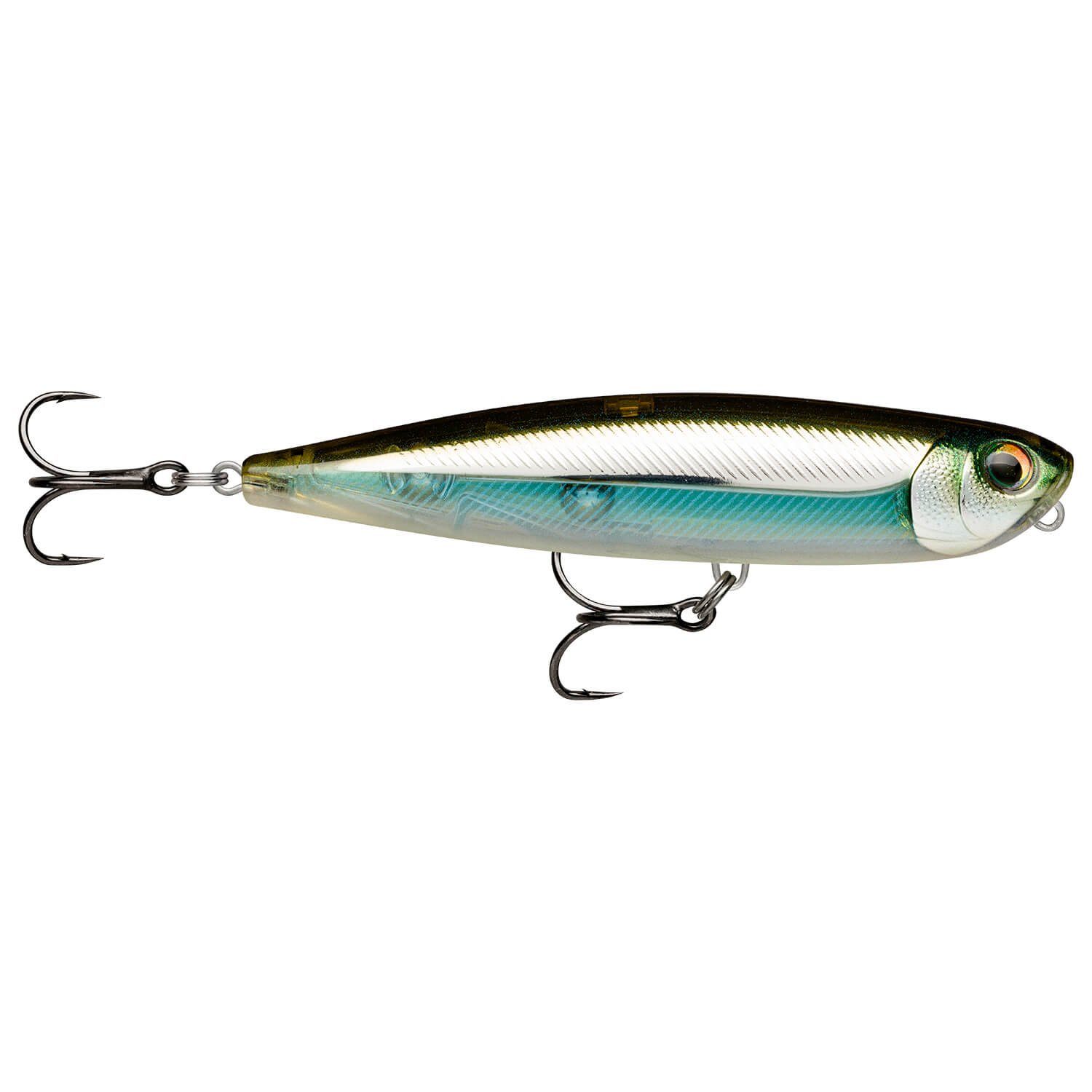 Pencil Moss Rapala Kunstköder Xtreme Rapala Wobbler, Shinner (1-St) Precision Black