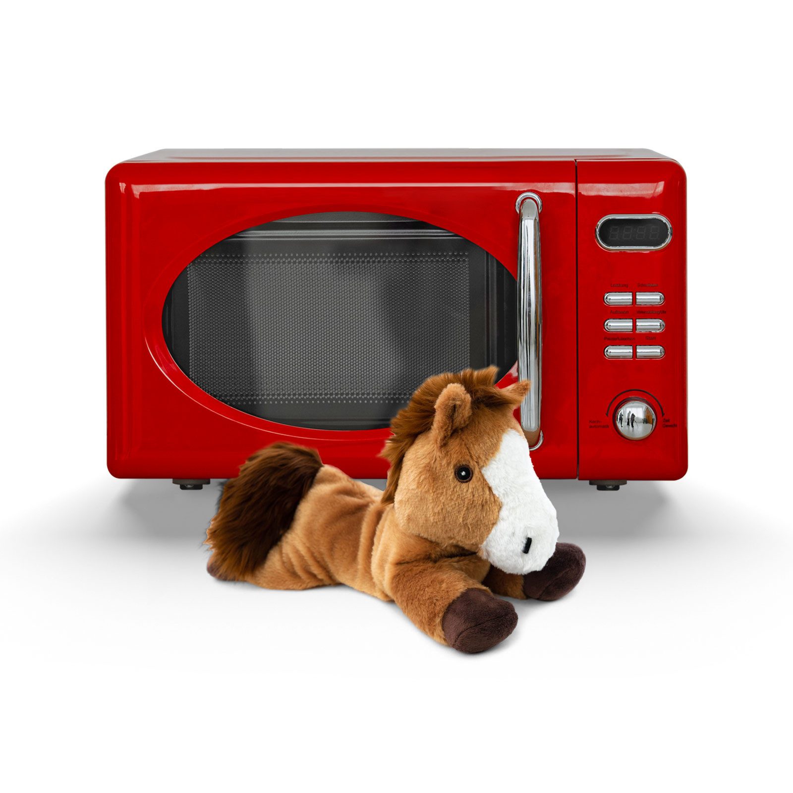 Habibi Plush Wärmekissen Habibi Plush Wärmekissen Stofftier Pony braun