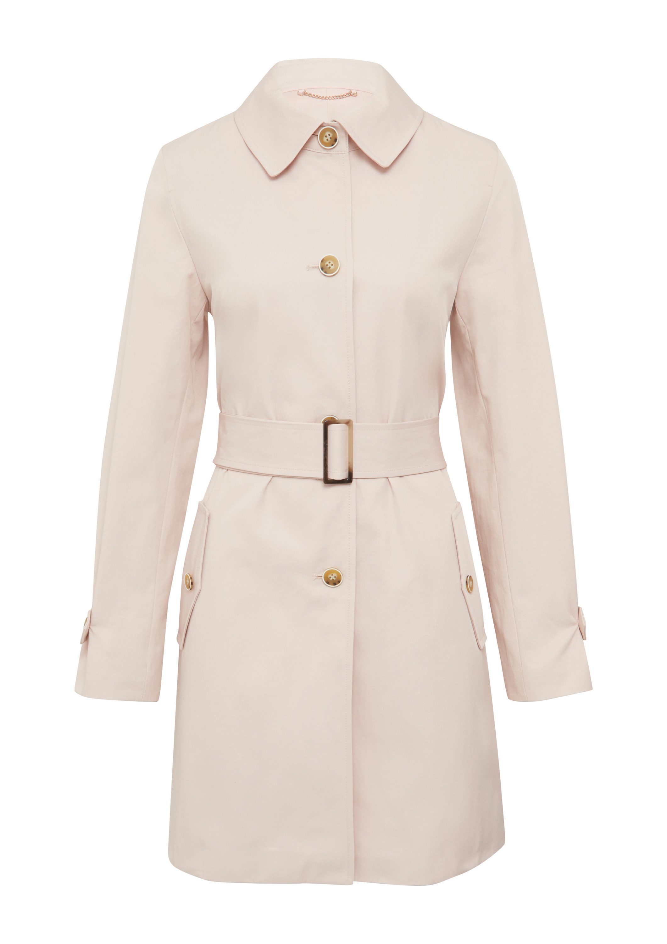 s.Oliver Trenchcoat Outdoor-Mantel Leicht gefütterter Mantel günstig online kaufen