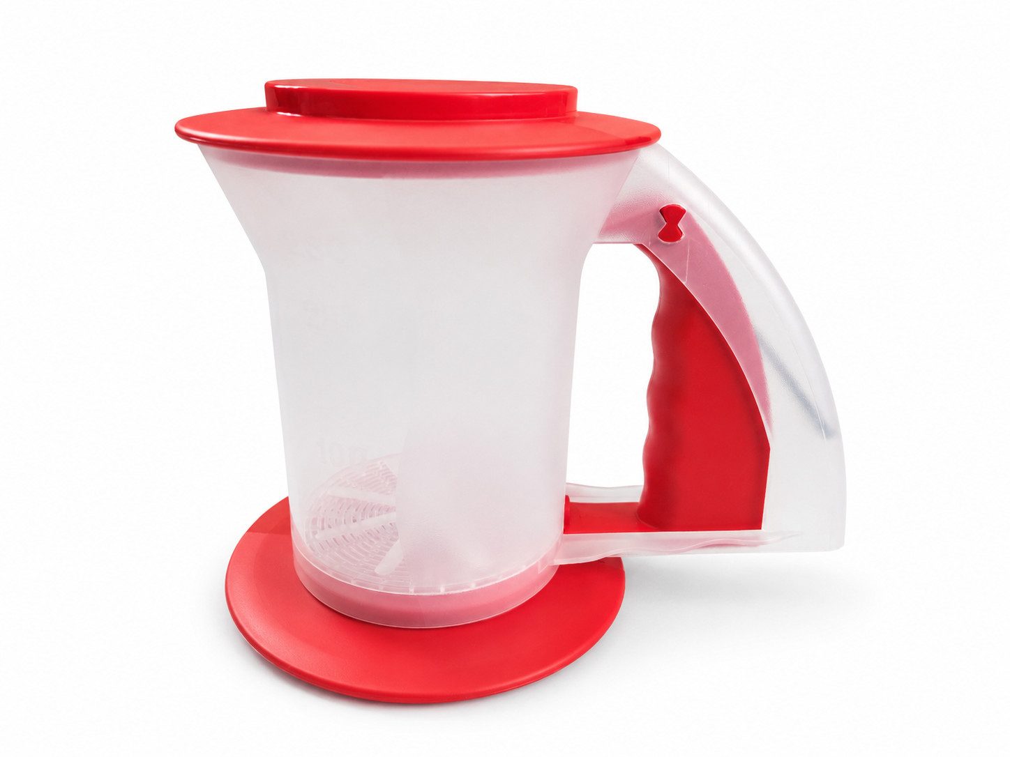 TUPPERWARE Puderzuckerstreuer Backen Rucki-Zucki Puderzucker rot