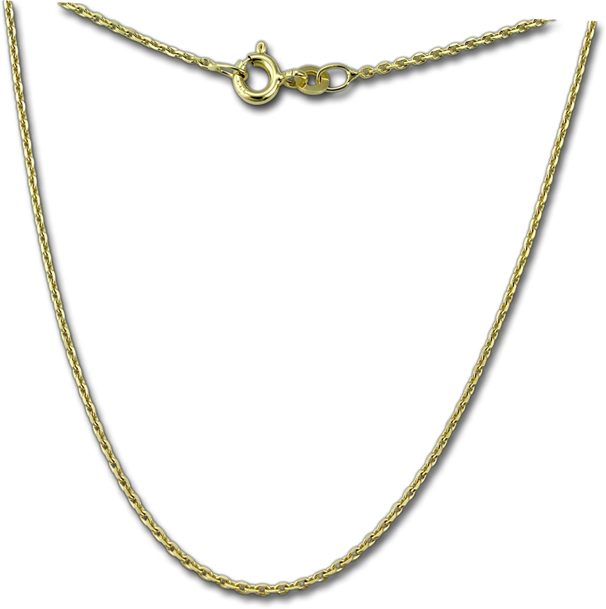 GoldDream Goldkette GoldDream Collier Halskette 8K Gold (Collier), Damen Colliers Halskette 38cm, 333 Gelbgold - 8 Karat Echtgold, 333er