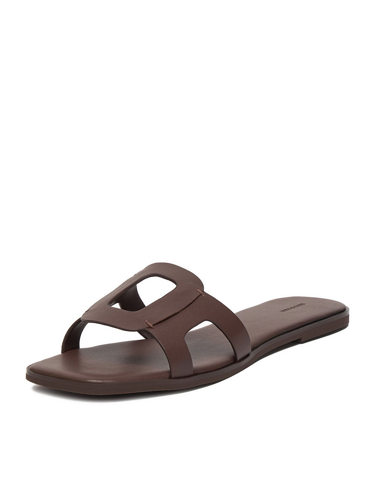 GINO ROSSI Gino Rossi Damen Flip-Flops Braun Gino Rossi-C-V2320-15-1 Braun Dunkel Badepantolette