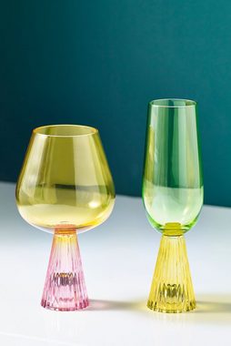 Next Sektglas Champagnerflöten im 2er-Set Aubrie Bright, Glas