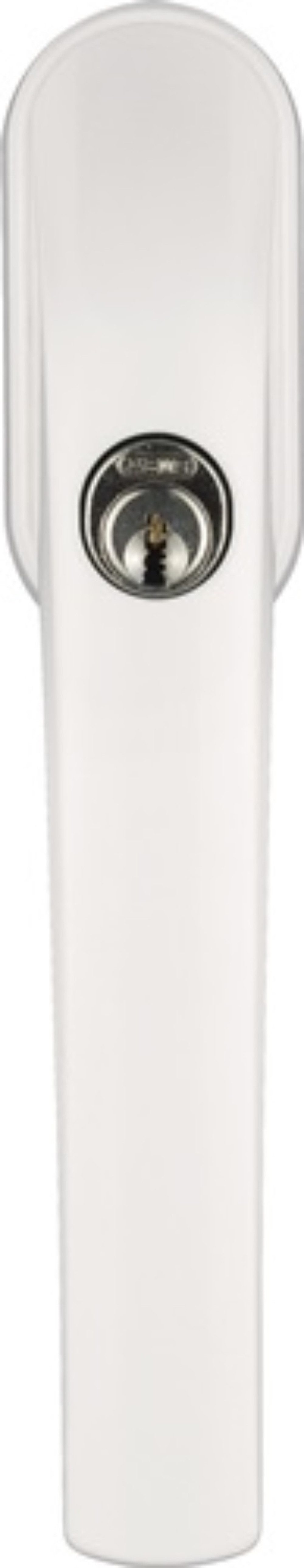 ABUS Fenster ABUS 37379 Fenstergriff FG300 W AL0125 Aluminium weiß abschließbar
