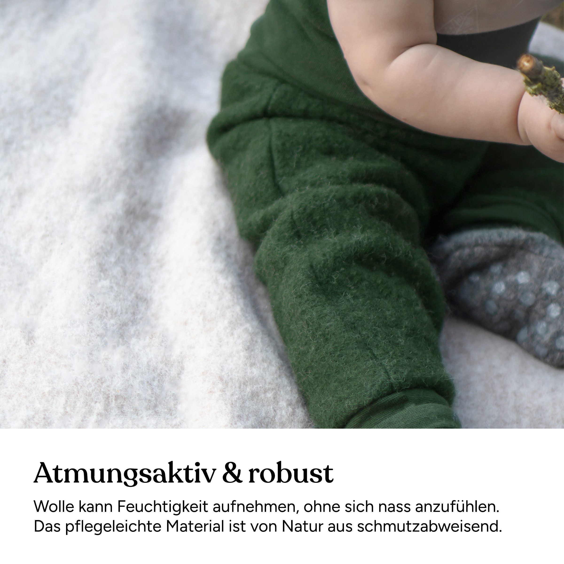 Ehrenkind Outdoorhose Walkhose aus Bio-Wolle & Bio-Baumwolle