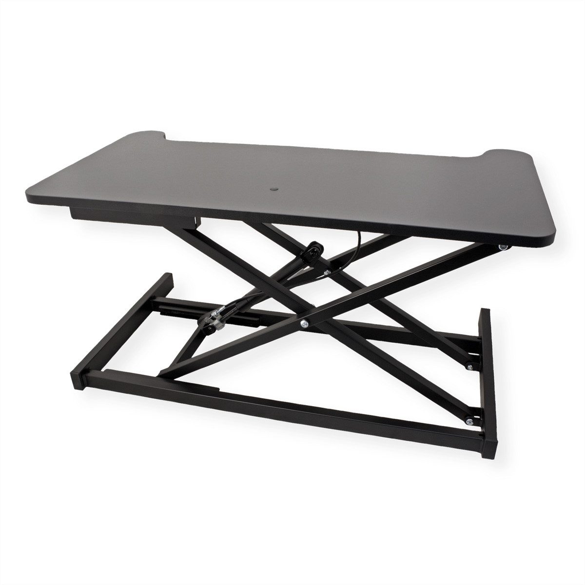 VALUE Monitor-Halterung Höhenverstellbarer Schreibtischaufsatz, 800 x 400 mm – Bild 5 von 5