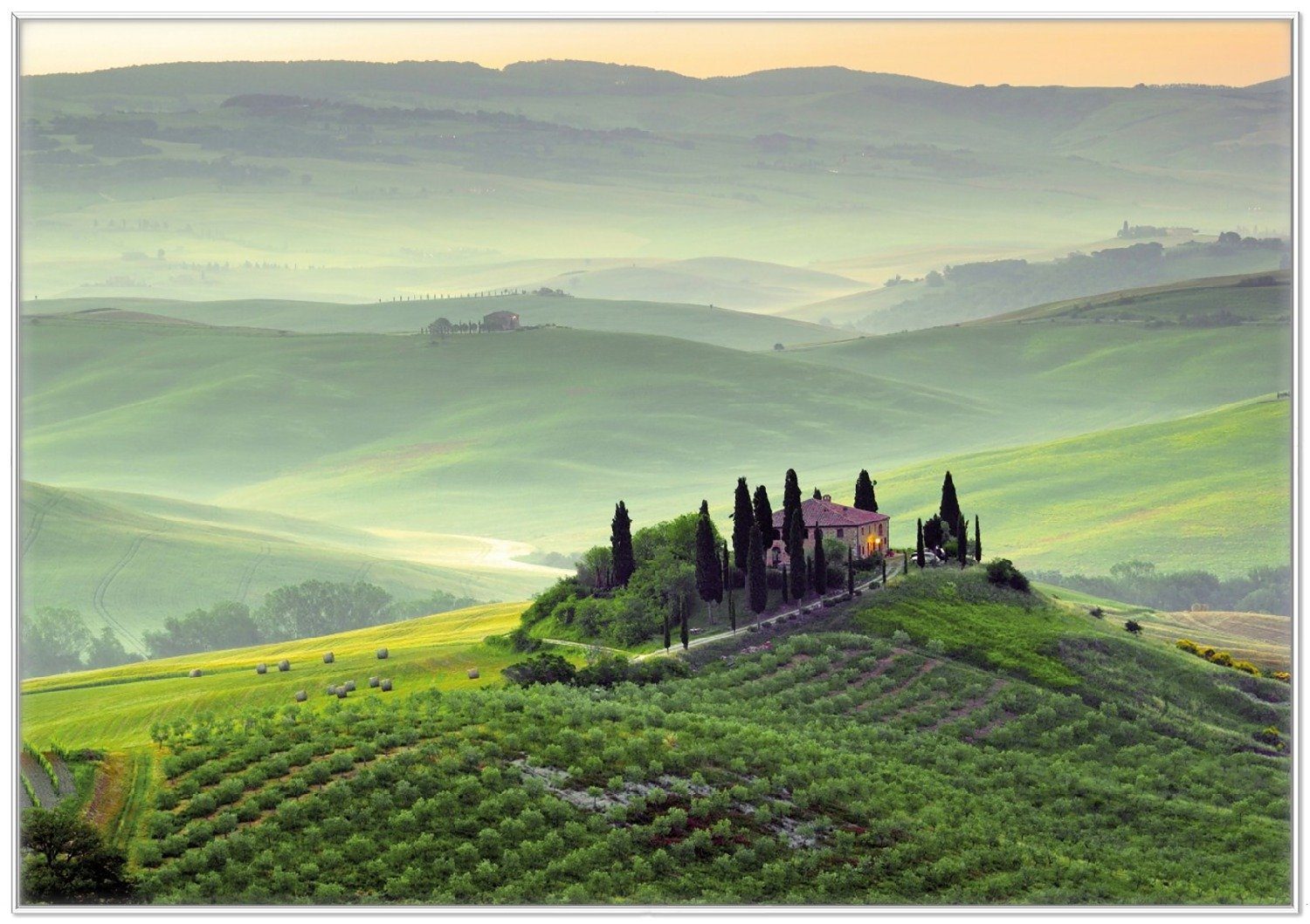 Wallario Poster, Toskana in Italien, in günstig online kaufen