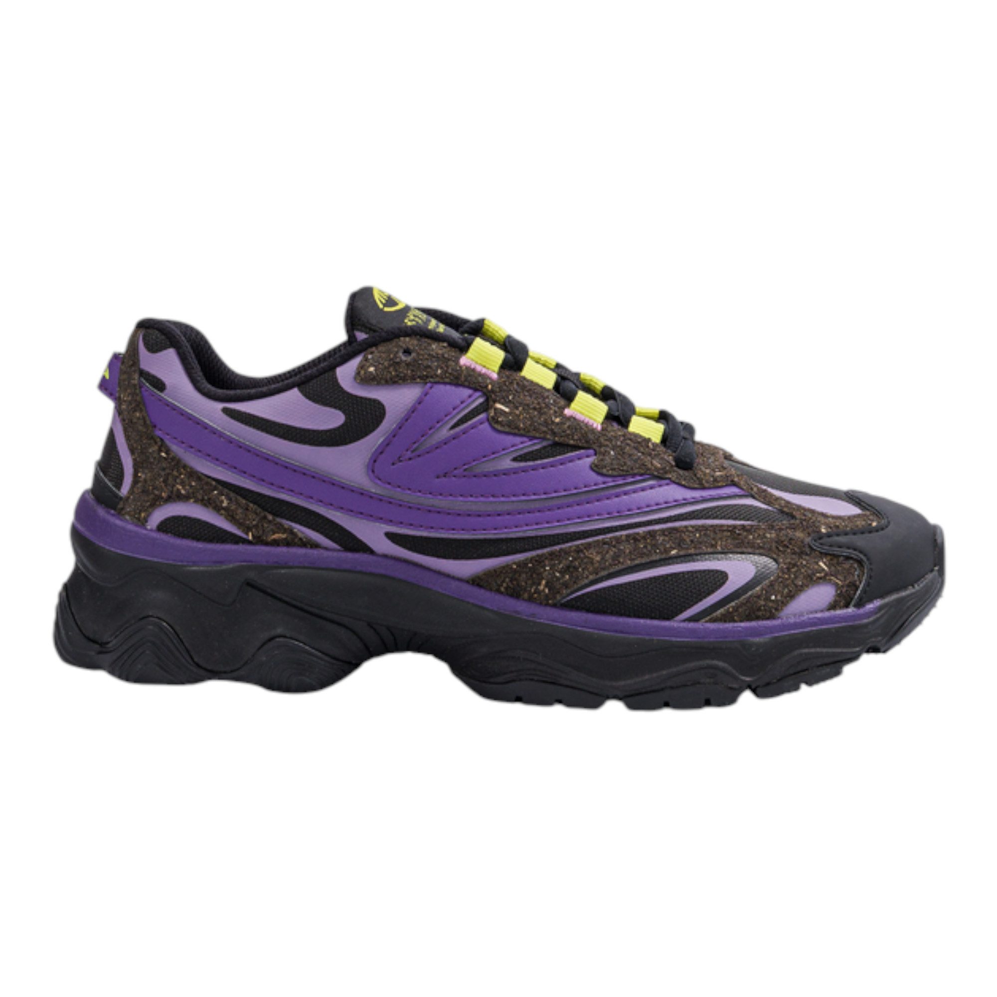 Moea Dragonfly - Seaweed - schwarz/violett Sneaker