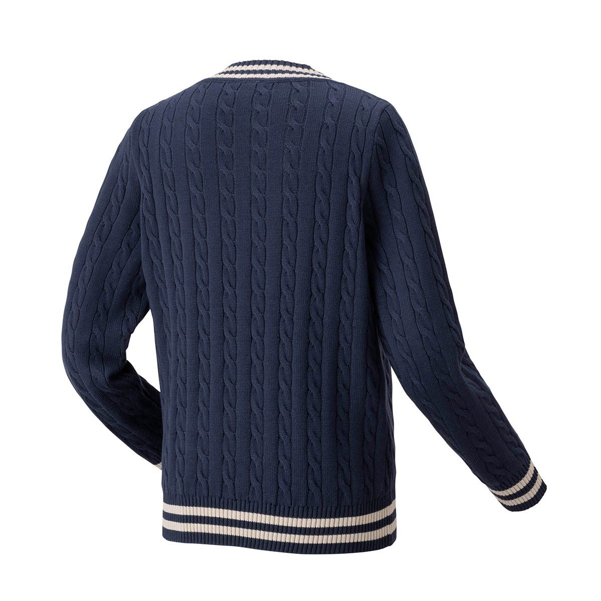 Yonex Sweater Pullover mit V-Ausschnitt 2024 indigoblau Herren günstig online kaufen