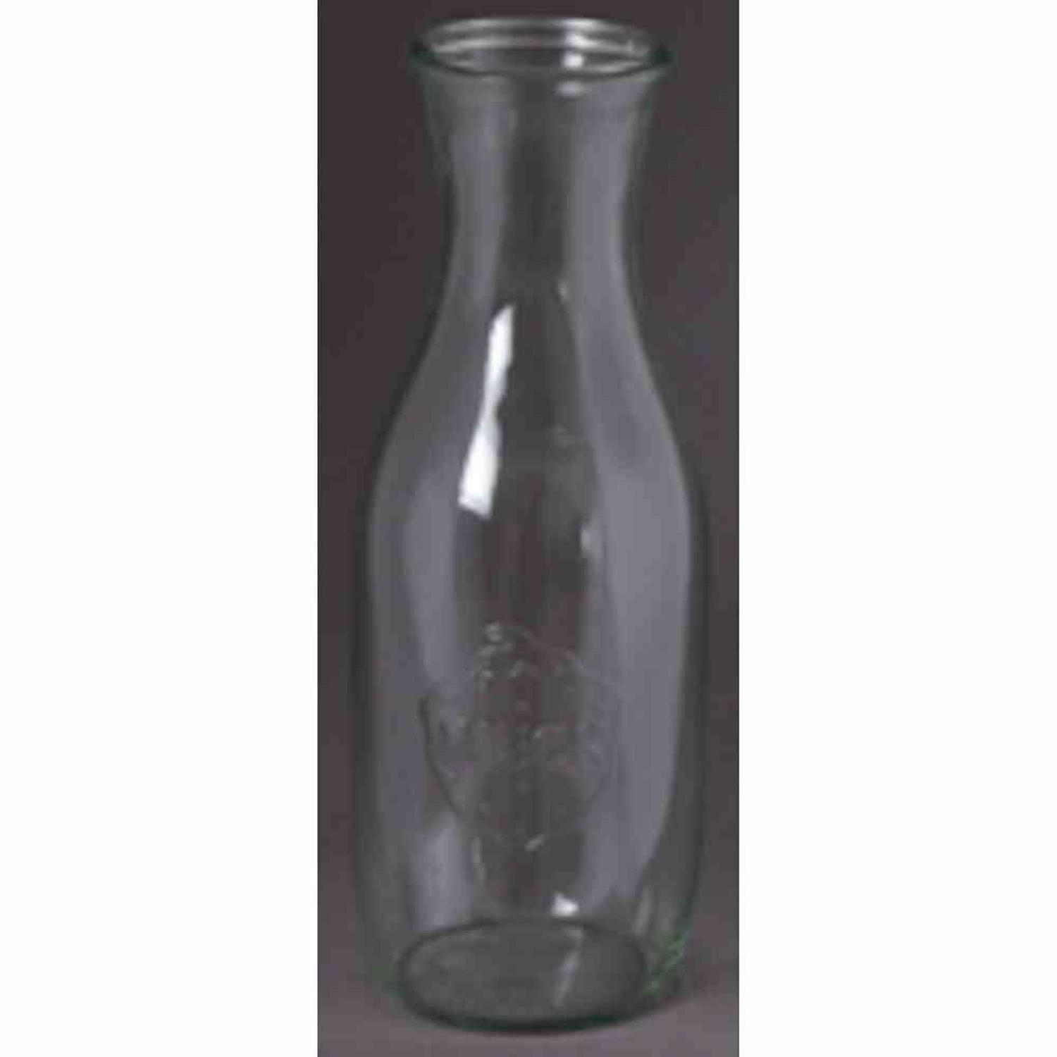 1,0 Vorratsdose Weck-Flasche, l Rundrand Home "Cucinare" Siena Saft-Flasche Glas