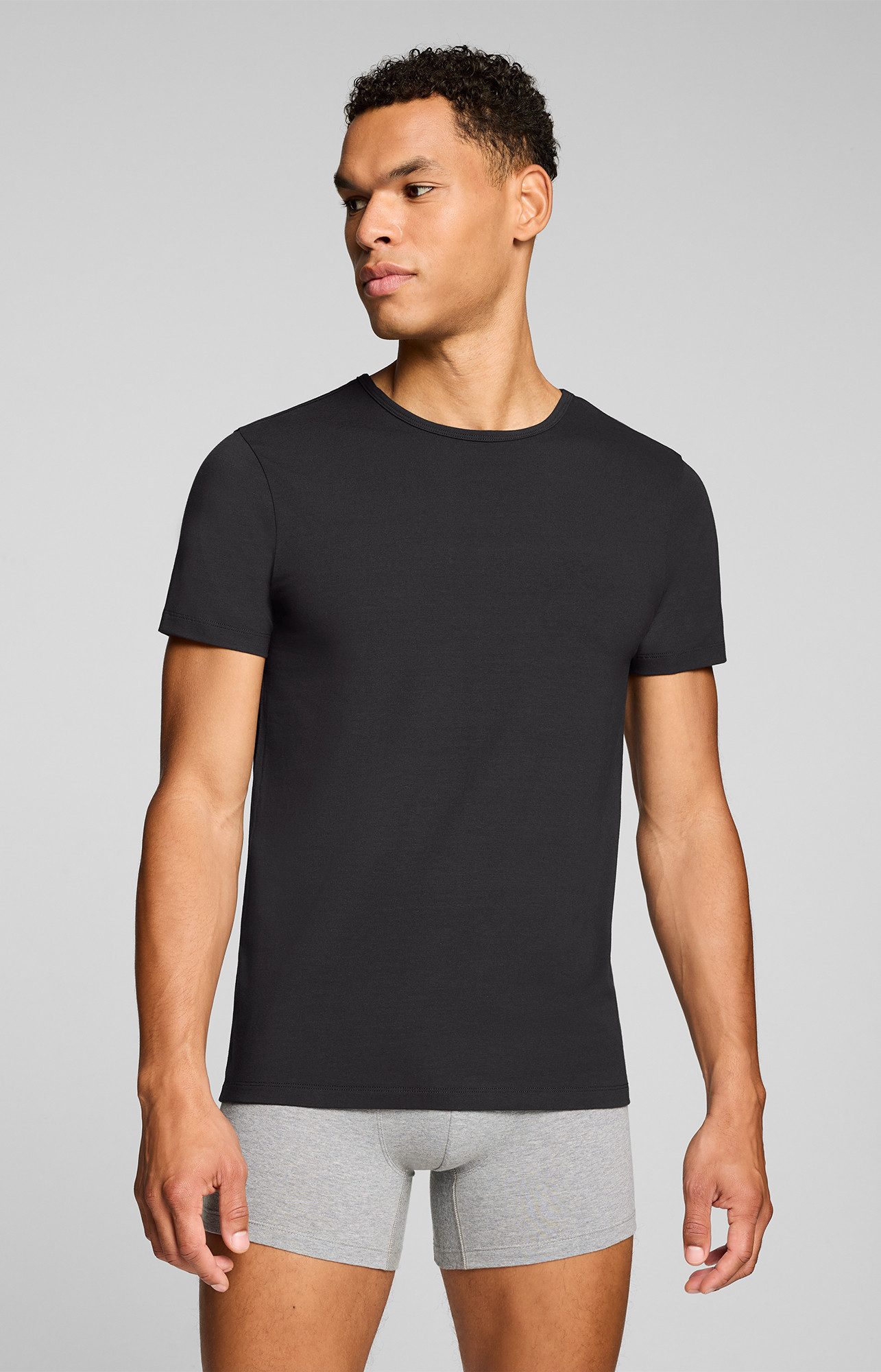 Levi's® T-Shirt LEVIS MEN SOLID CREW (2er Pack) mit Rundhalsausschnitt