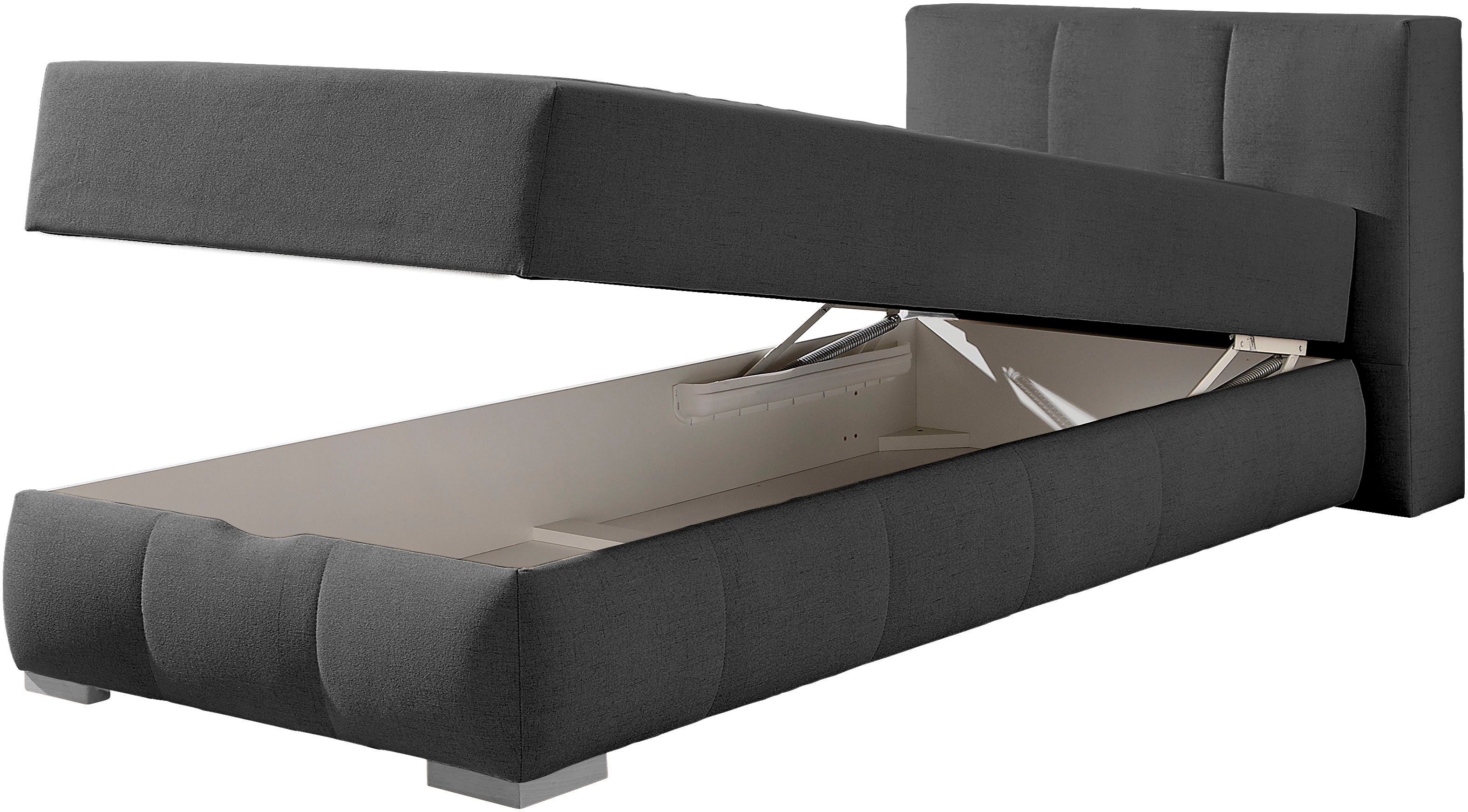 Home affaire Boxbett Chelles, inkl. Topper und Bettkasten