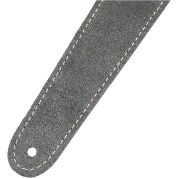 Fender Gitarrengurt, 2" Reversible Suede Strap Gray/Tan - Gitarrengurt