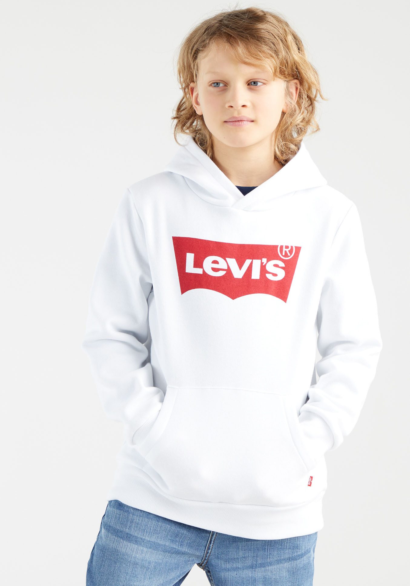Levi's® Kids Kapuzensweatshirt LVB BATWING PULLOVER HOODIE for BOYS