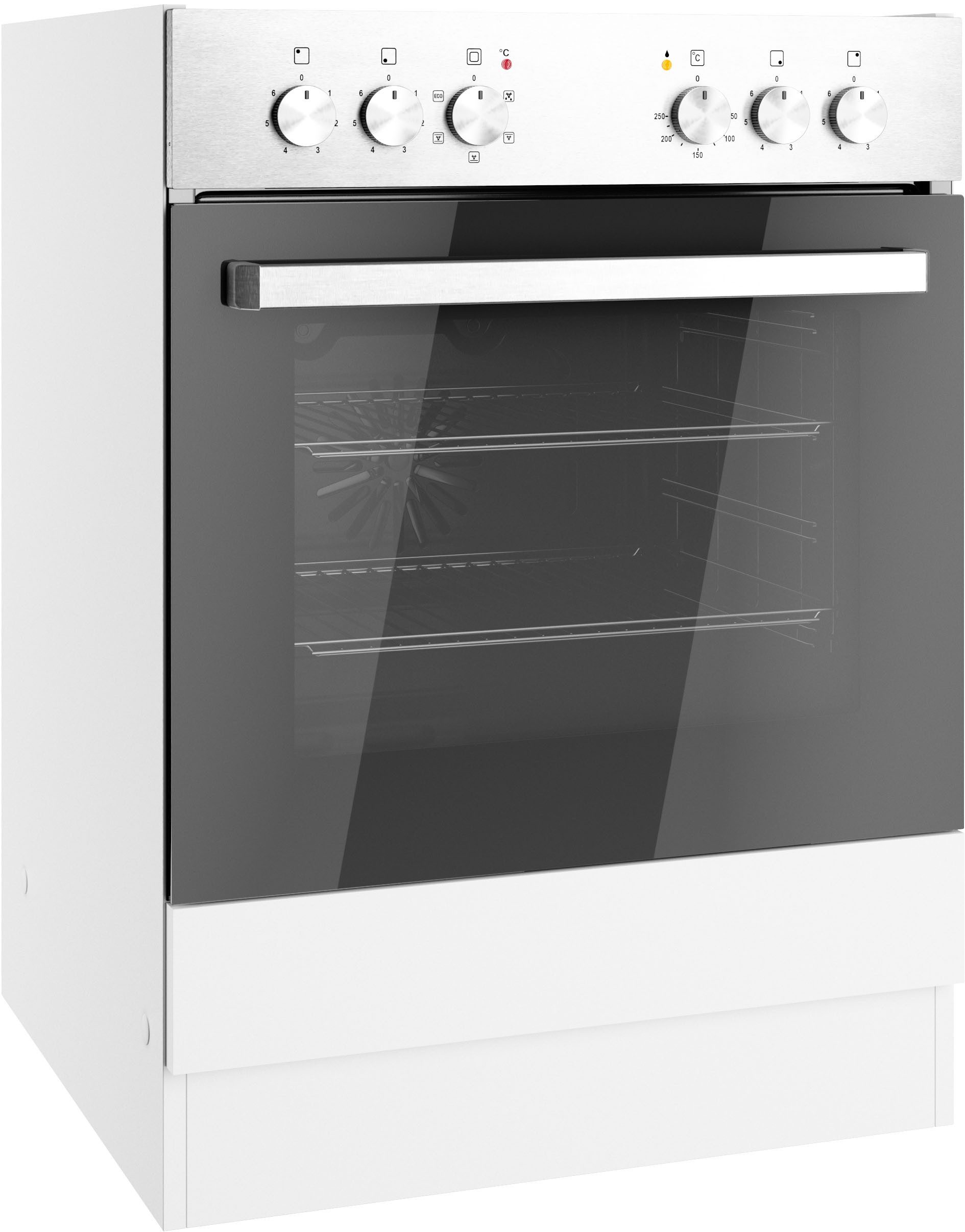 KOCHSTATION Herdumbauschrank KS-Milan Herdumbauschrank 60 cm, matte oder ho günstig online kaufen