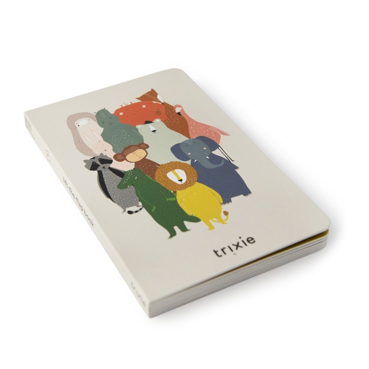 Trixie Baby Lernspielzeug Klappbuch Tiere Kinderbuch Lernbuch