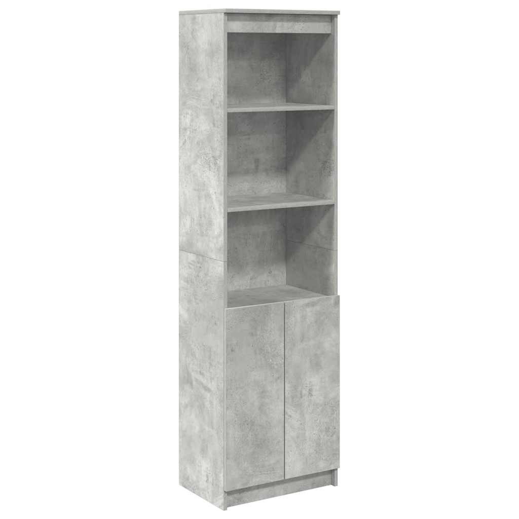 vidaXL Highboard Highboard Betongrau 50x35x180 cm günstig online kaufen