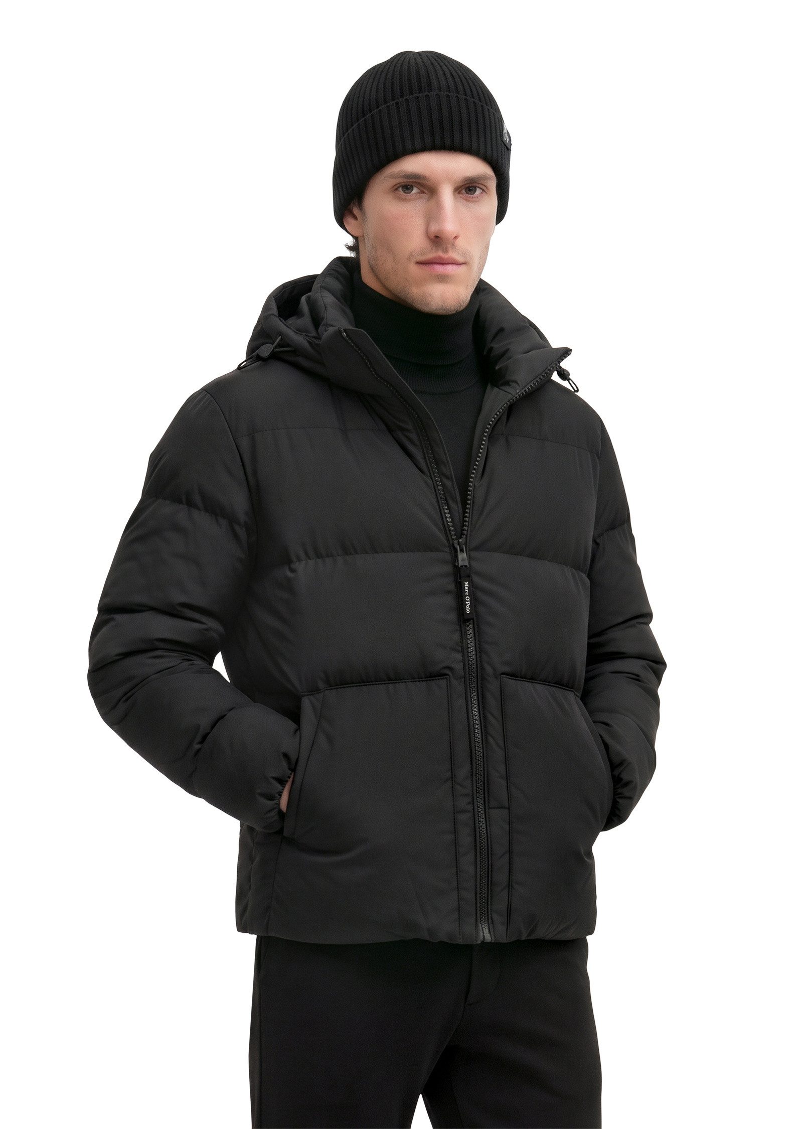 Marc O'Polo Outdoorjacke mit abnehmbarer Kapuze