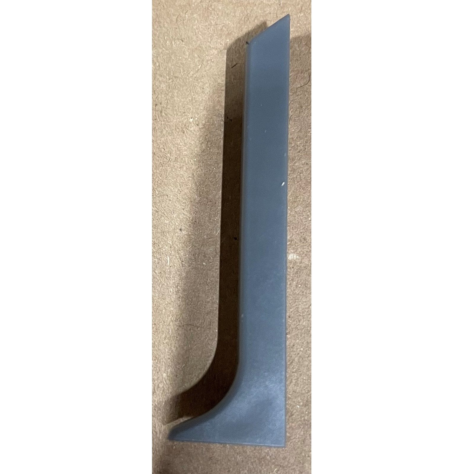 PROVISTON Sockelleisten-Endkappe 12.8 x 60 x mm Endkappe Rechts Kunststoff Grau by PROVISTON