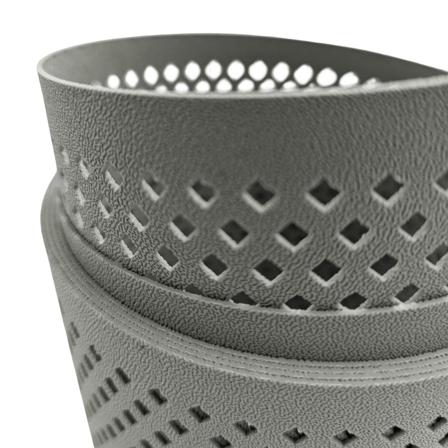 zaunzu Sichtschutzstreifen Premium Gelocht Diamant-Muster für günstig online kaufen