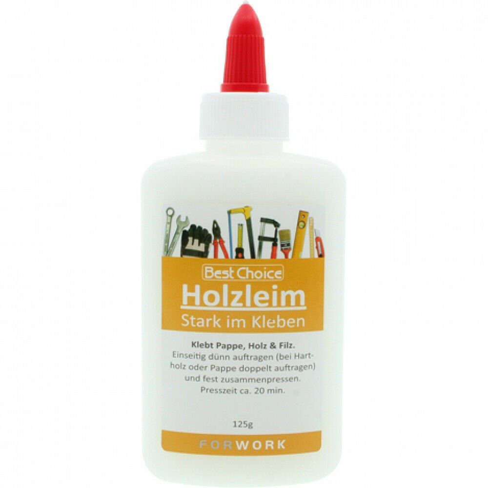 Osma Klebeband Holzleim Holzkleber Pappe Filz Holz Kleber 125g Leim, Klebstoff, Basteln