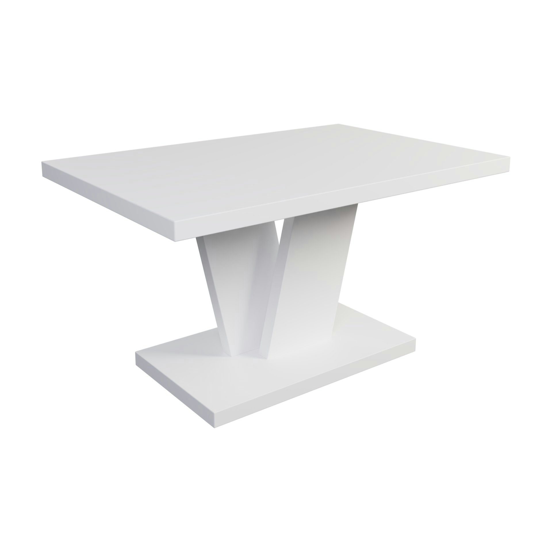 Design Weiß Hochglanz Couchtisch MA-222 90x60x50cm Couchtisch Hochglanz designimpex Tisch