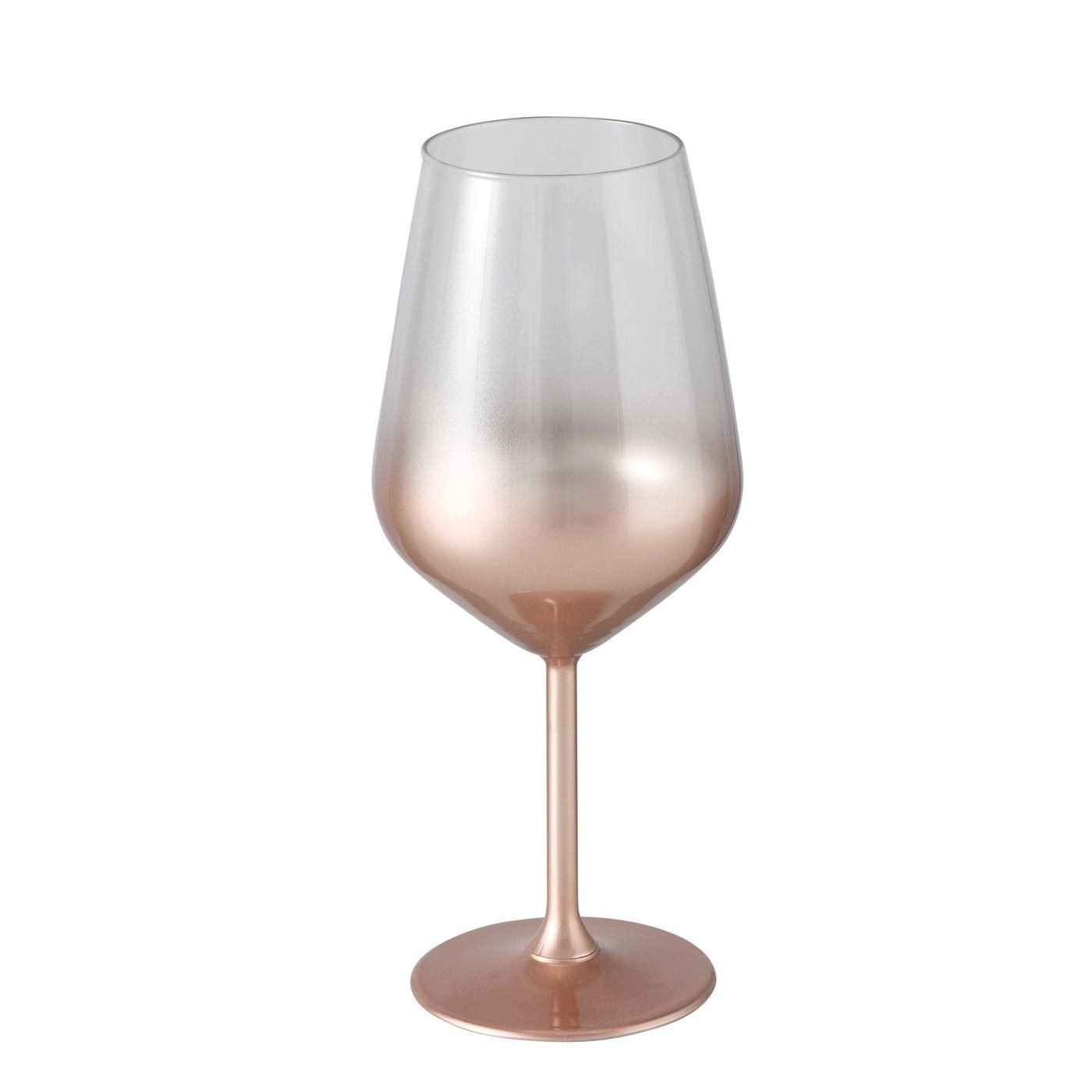 BOLTZE Weinglas Weinglas mit Farbverlauf Roségold Metallic von Boltze Hingucker Modern