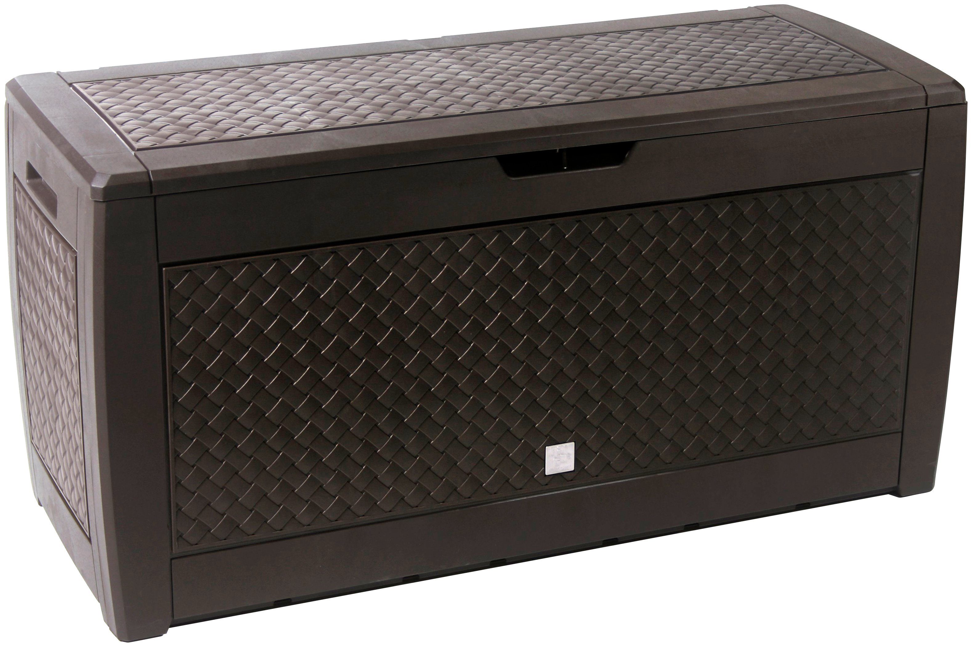 Prosperplast Aufbewahrungsbox Matuba (Auflagenbox, OTTOs Choice), 310 l Fassungsvermögen, einfache Montage, mit Rollen