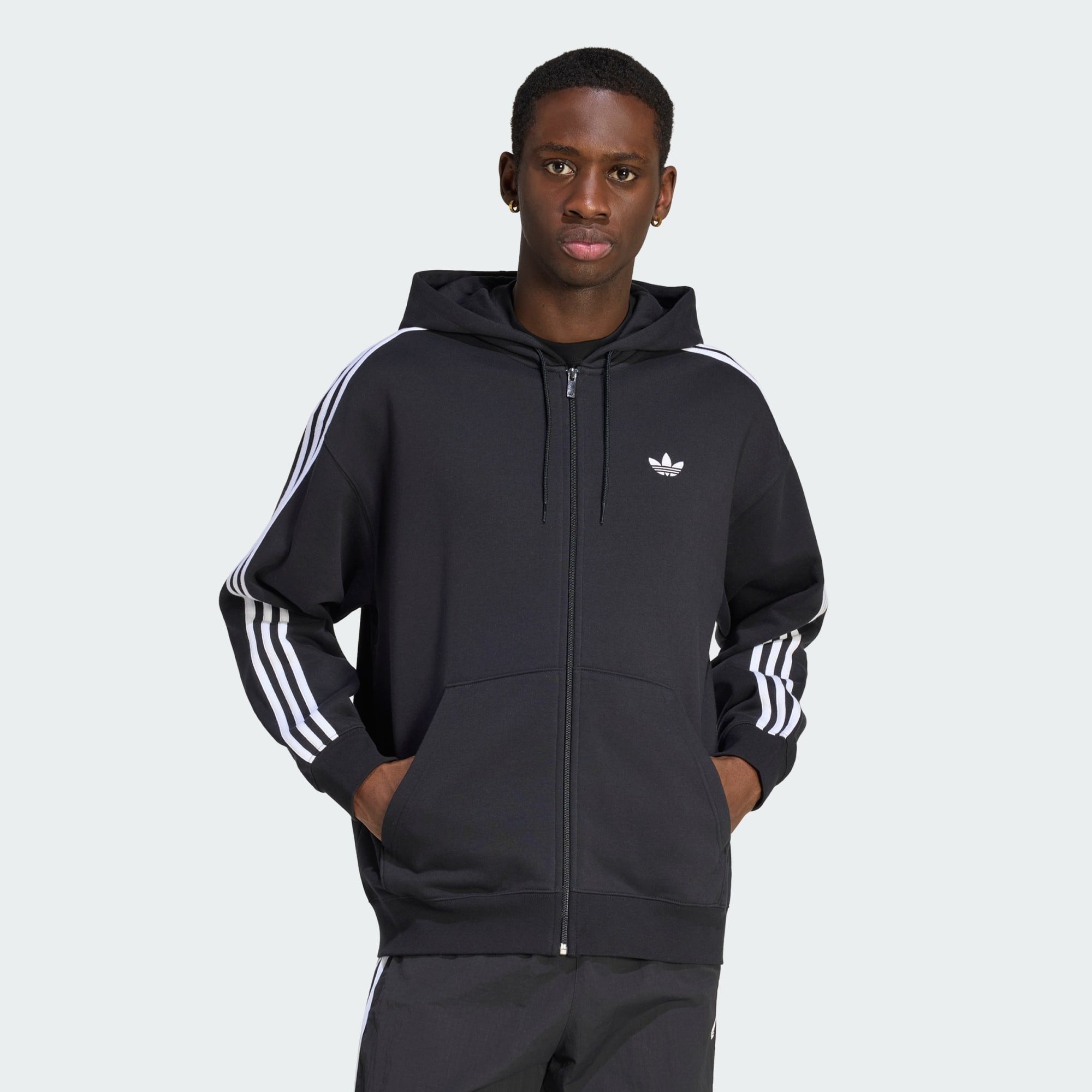 adidas Originals Sweatshirt ADIDAS ADICOLOR KAPUZENJACKE, OVERSIZE (1-tlg)