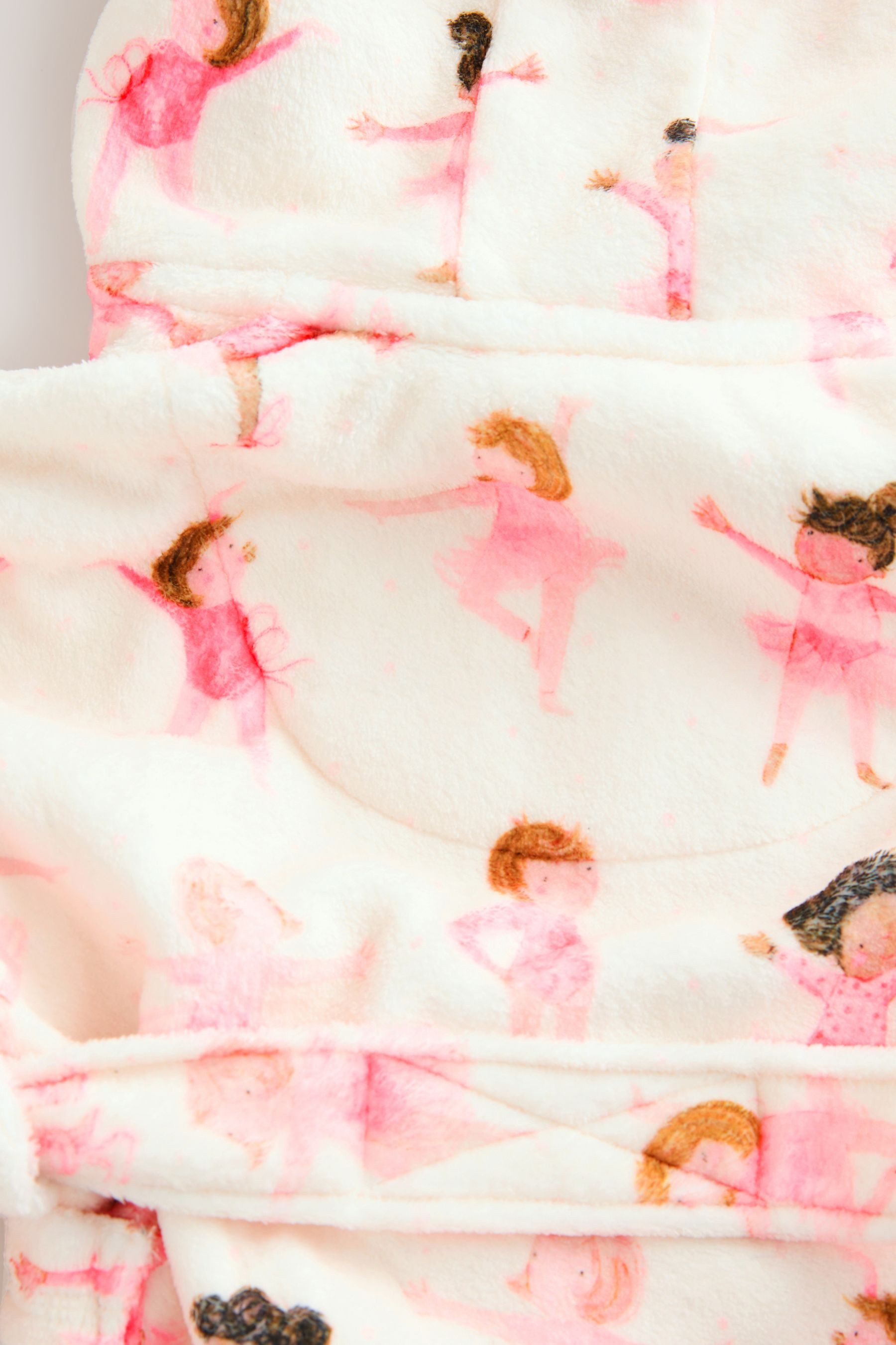 Next Kinderbademantel Bademantel aus Fleece, Polyester (recycelt), Polyester – Bild 4 von 5
