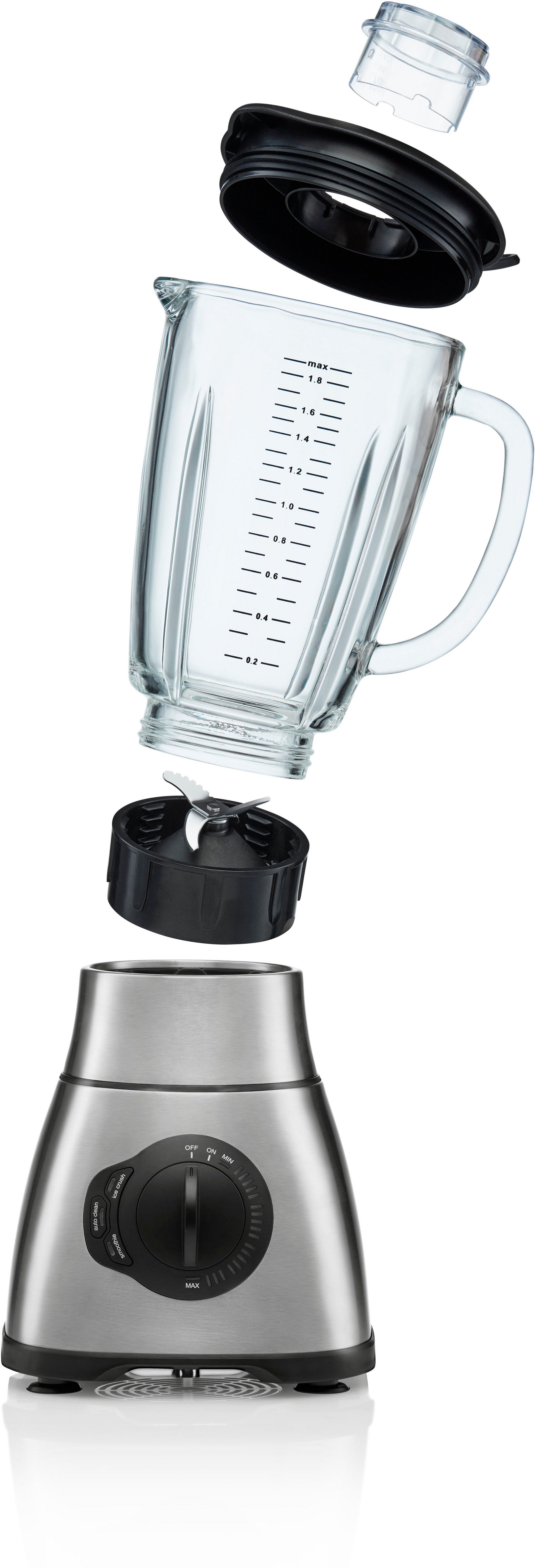 wilfa Standmixer XPLODE VITAL - BBLSP-1800S, 1800 W