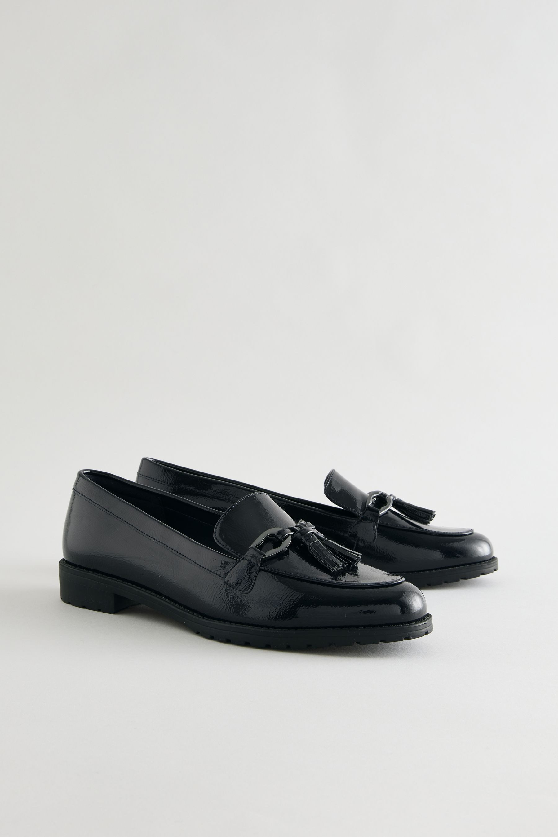 Next Forever Comfort Lack-Loafer mit Quaste Loafer (1-tlg)