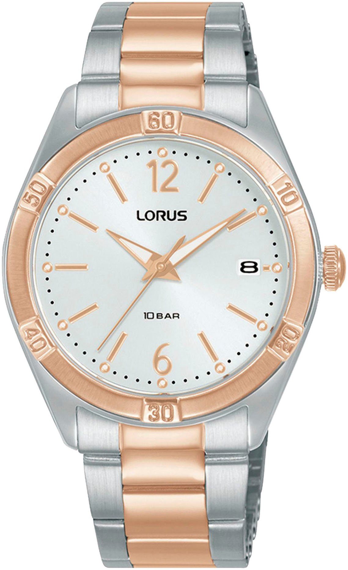 LORUS Quarzuhr RH982QX9, Armbanduhr, Damenuhr, Edelstahlarmband, günstig online kaufen