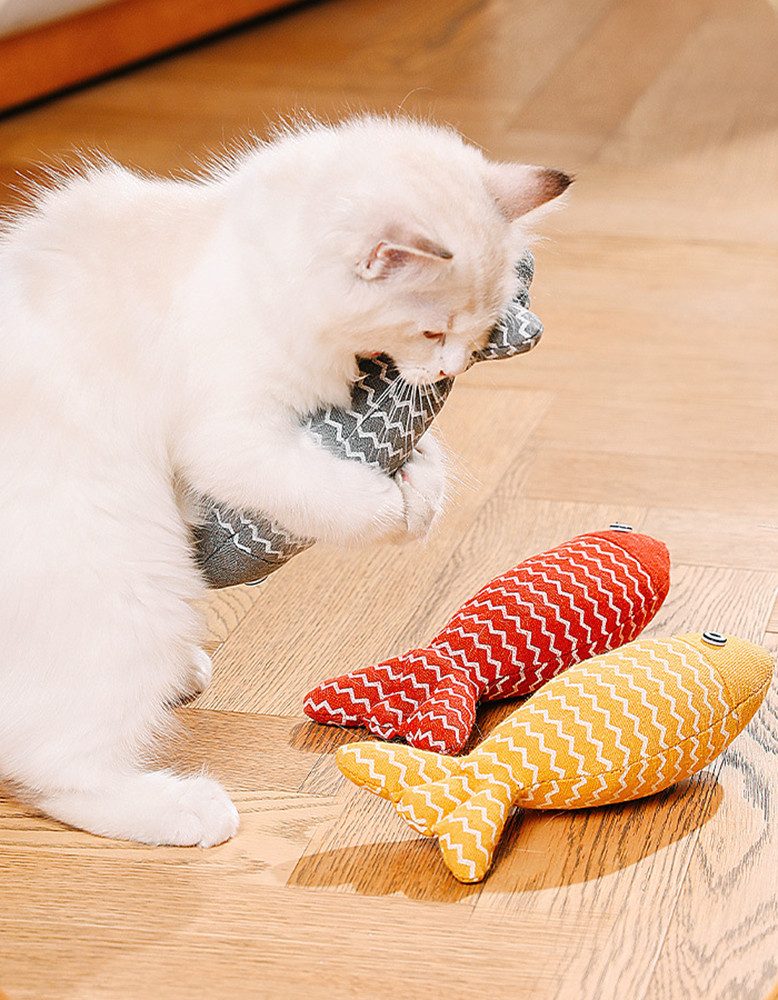 Tier-Beschäftigungsspielzeug Katzenspielzeug mit Katzenminze - K-12