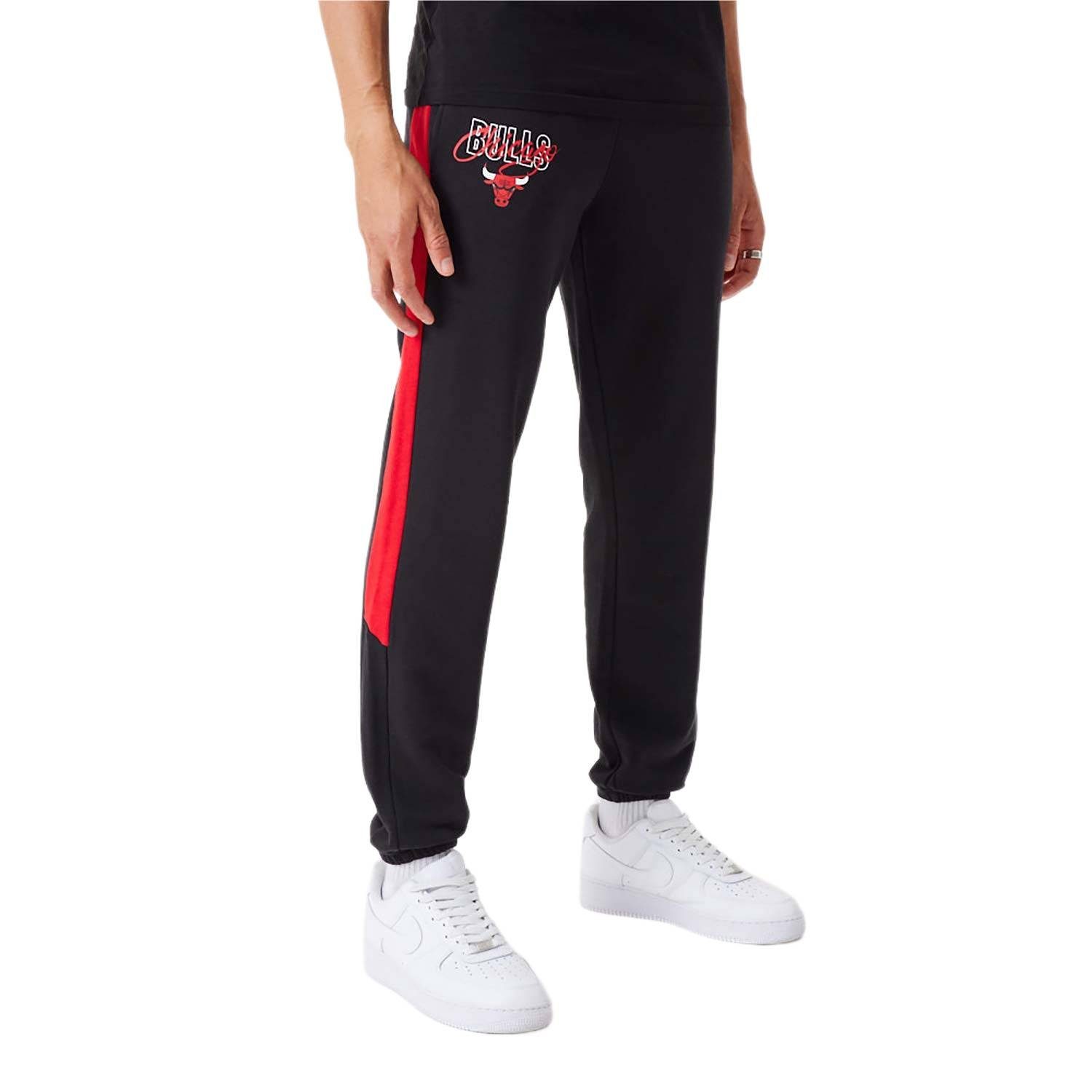New Era Jogginghose Hose New Era NBA Script Jogger Chicago Bulls